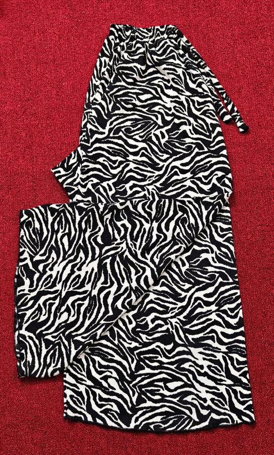 Plus Size Embossed Plazo (3-pice combo 1050৳)