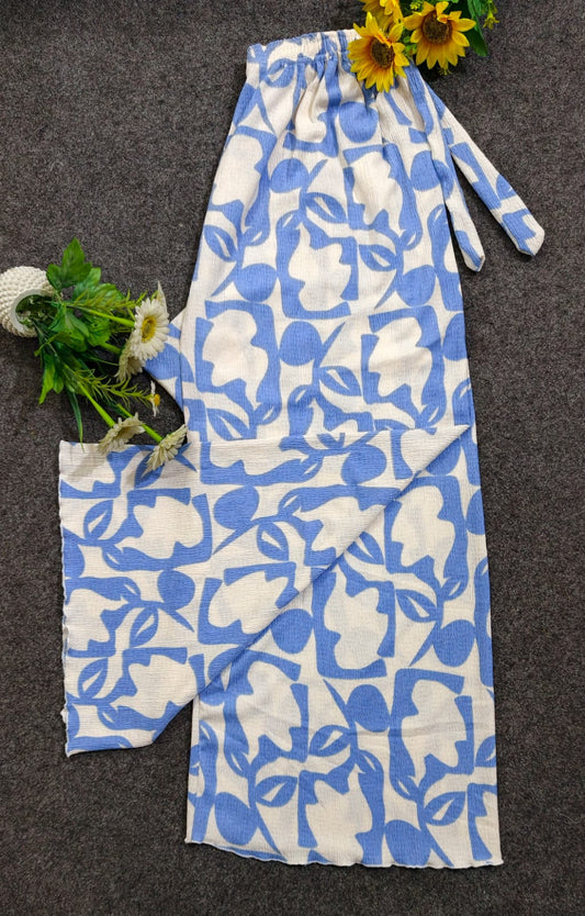 Plus Size Embossed Plazo (3-pice combo 1050৳)