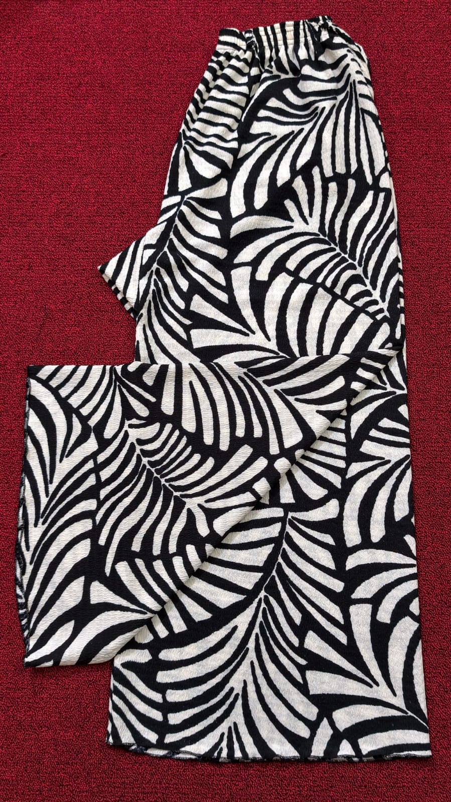 Plus Size Embossed Plazo (3-piece combo 1050৳)