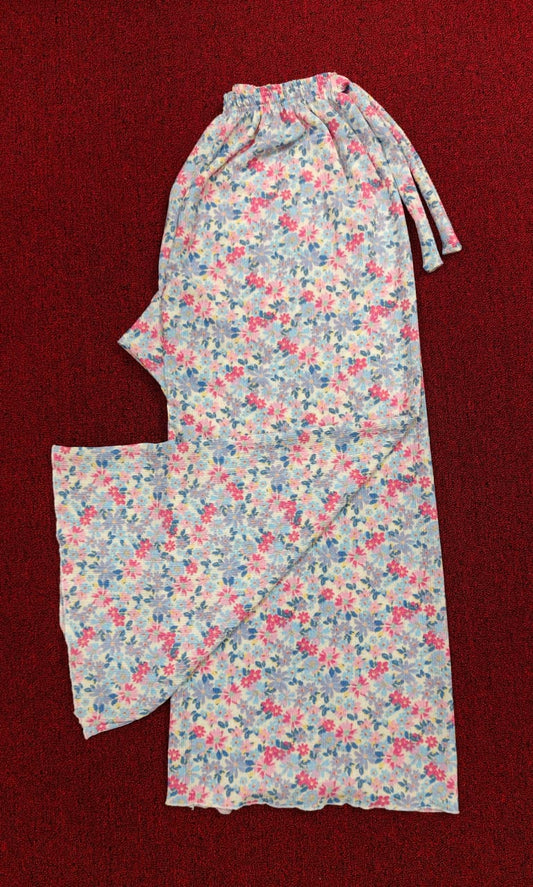 Plus Size Embossed Plazo (3-pice combo 1050৳)