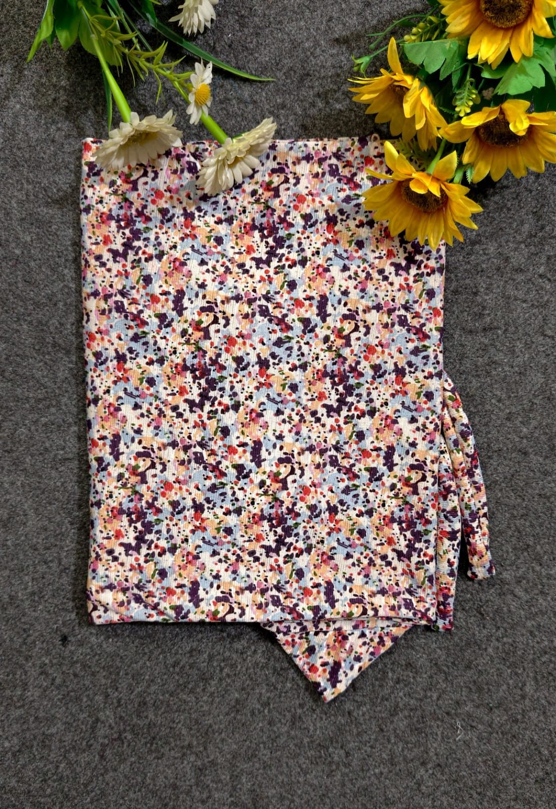 Plus Size Embossed Plazo (3-pice combo 1050৳)