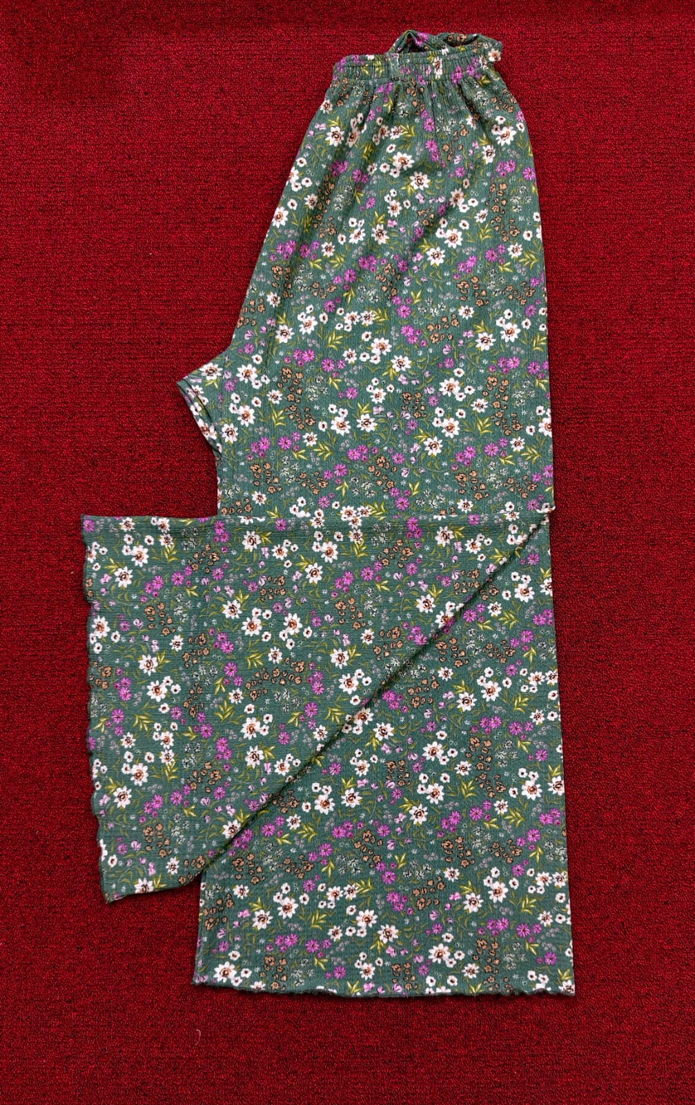 Plus Size Embossed Plazo (3-piece combo 1050৳)