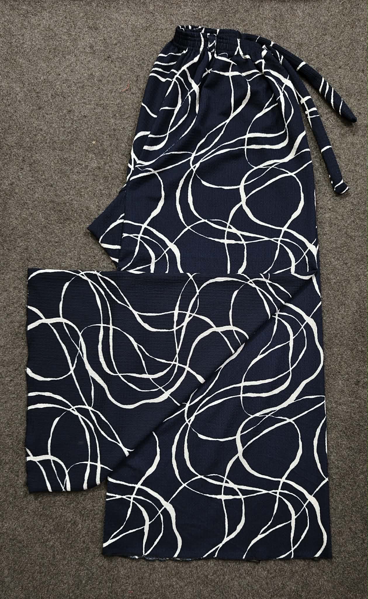 Plus Size Embossed Plazo (3-pice combo 1050৳)