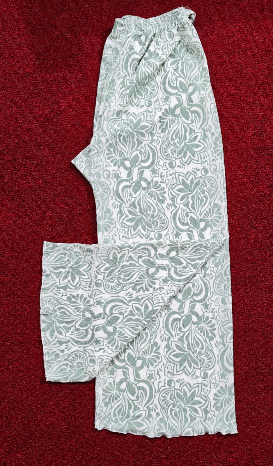 Plus Size Embossed Plazo (3- pice combo 1050৳)