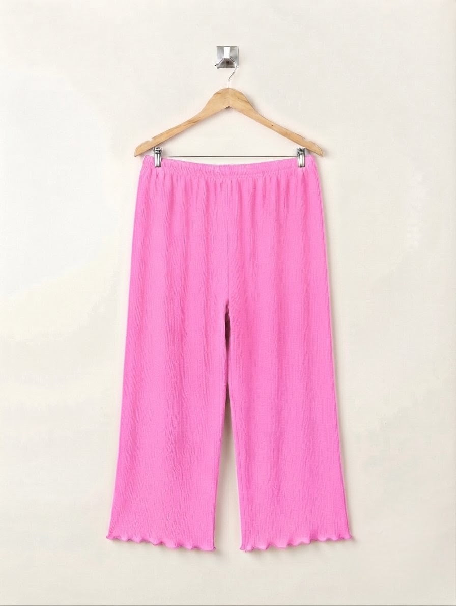 Plus Size Embossed Plazo (3-pice combo 1050৳)